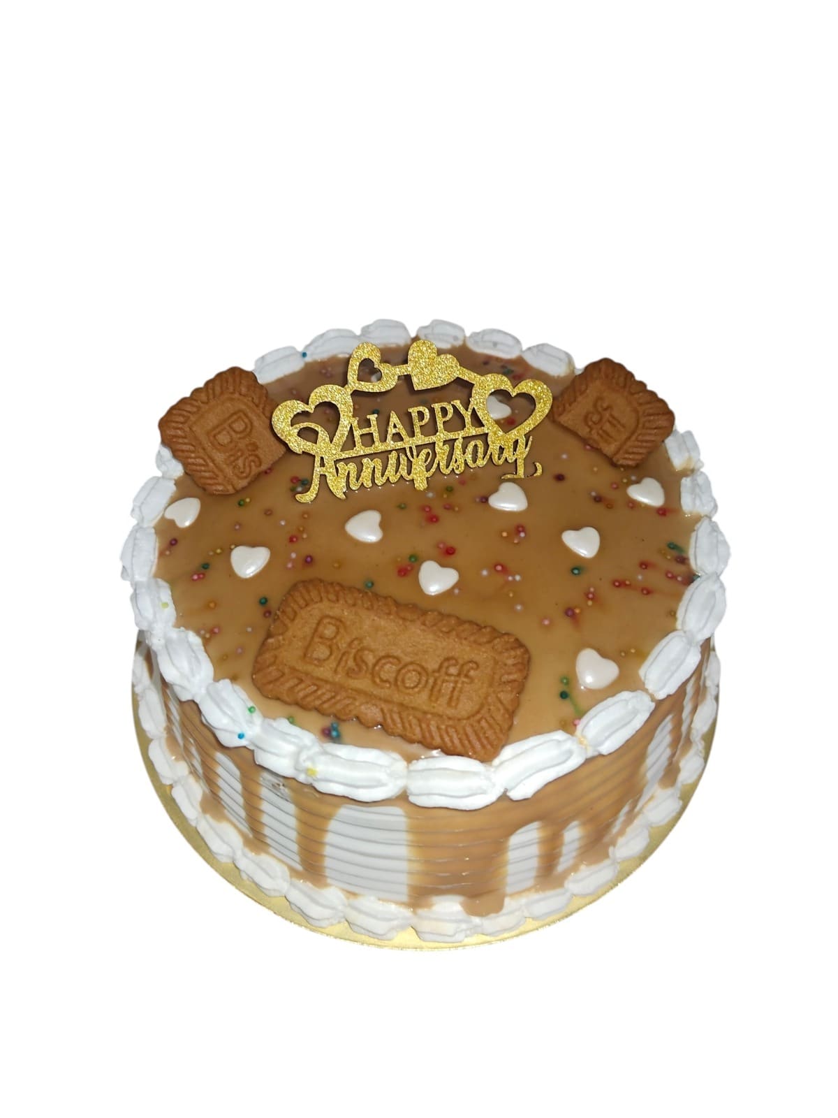 Biscoff Anniversary Cake